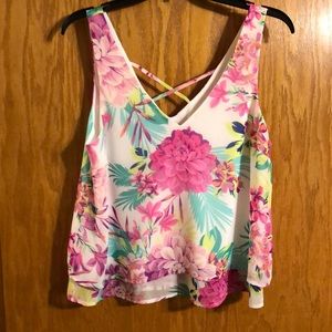 Floral Crop Top
